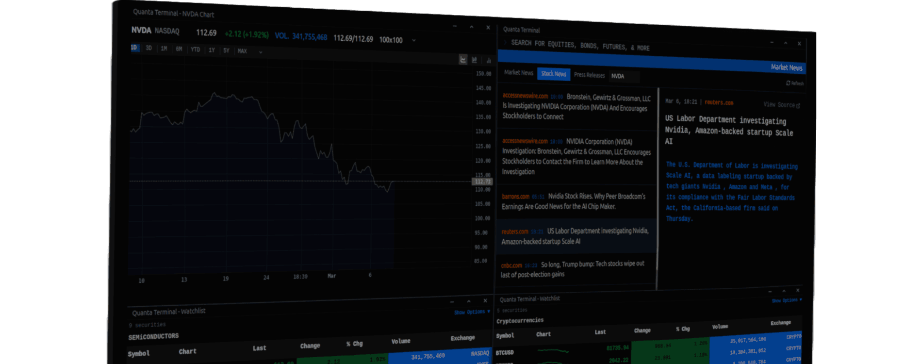 Quanta Terminal Interface